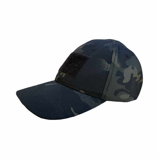 No Duff Black Camouflage Utility Cap