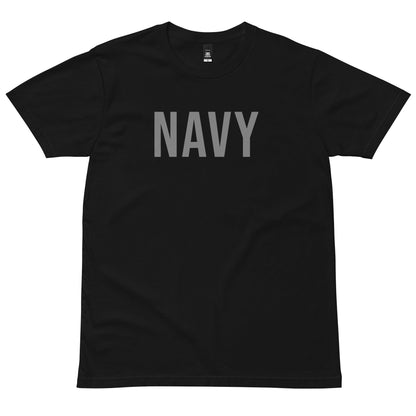 No Duff NAVY T-Shirt in Black